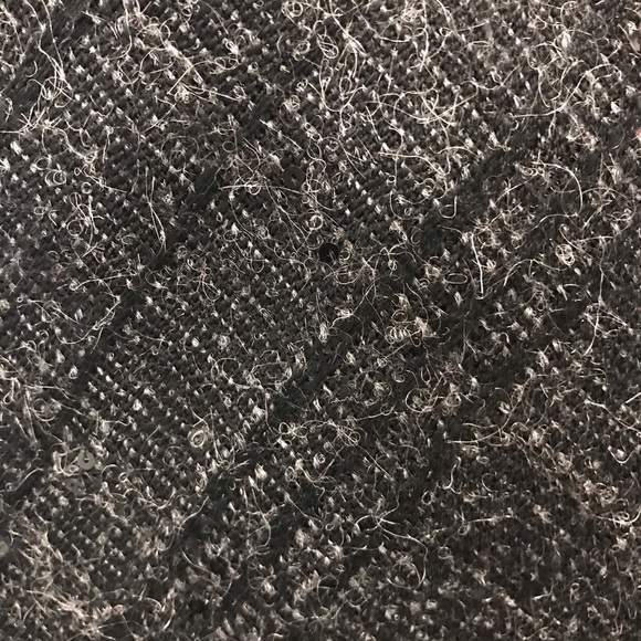 Burberry Wool Blend Pencil Skirt Plaid Sequin 12 - Picture 5 of 12